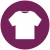 Pictogram van een t-shirt